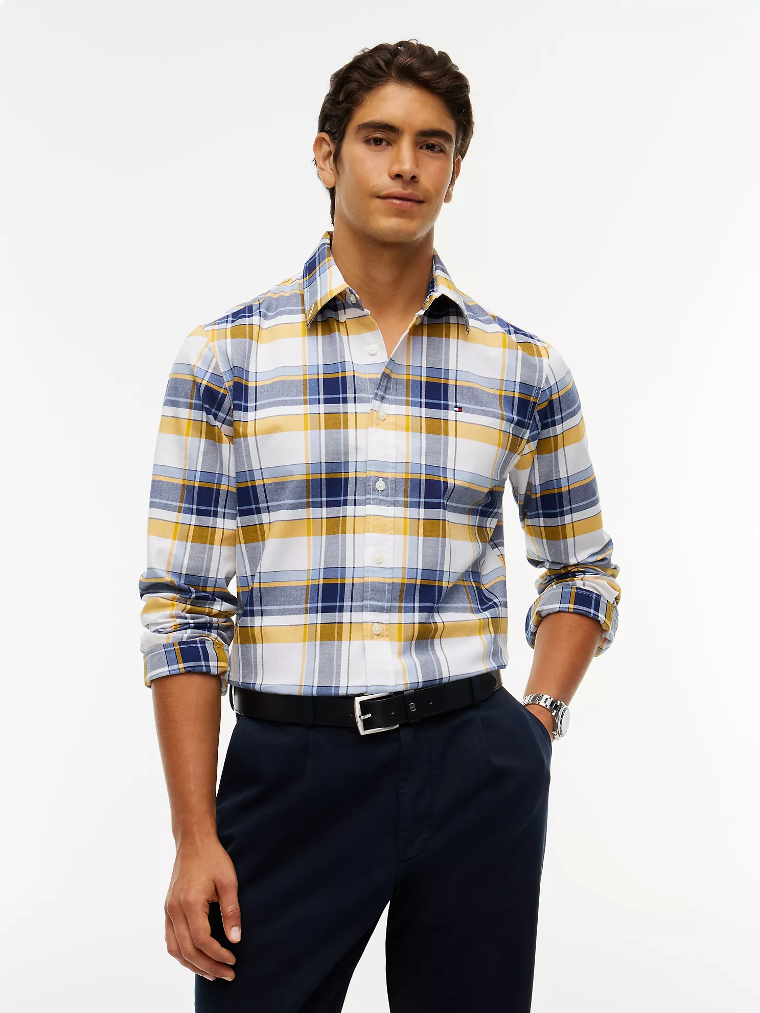 Regular Fit Check Oxford Shirt